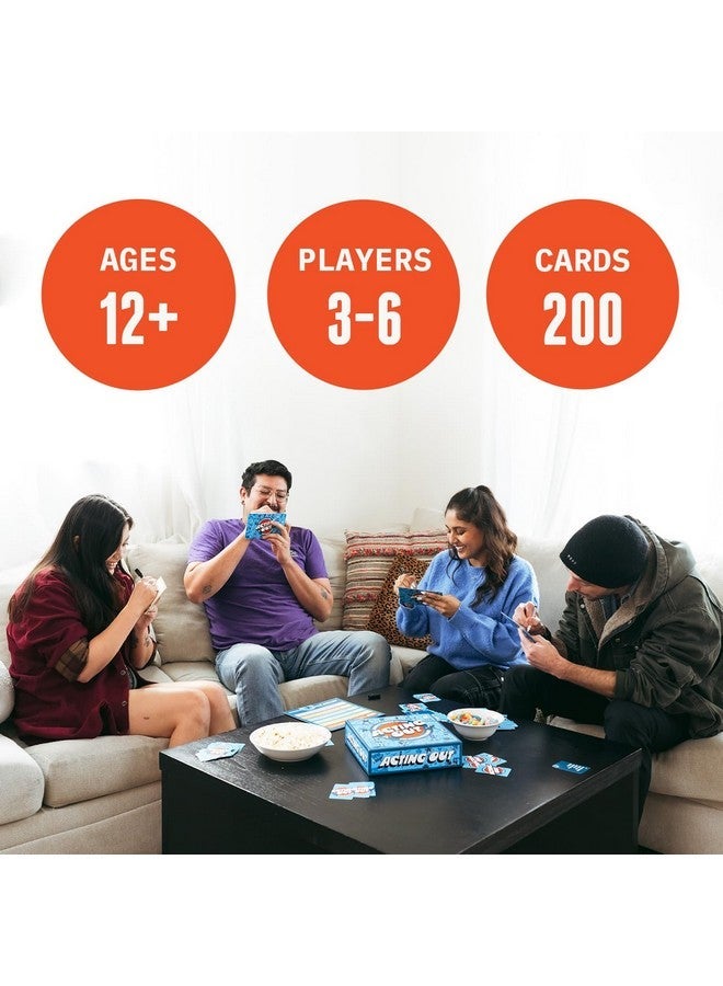 DSS Games Acting Out [Fun Charades & Guessing Card Game For Kids, Tweens, And Adults | 200 Hilarious Card Prompts | Perfect For Family Game Night, Gifts, Reunions, Groups, Parties & More | Ages 12 And Up] - Image 5
