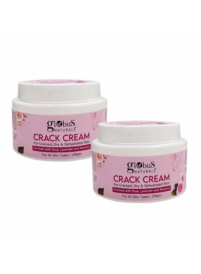 Globus Naturals Crack Cream for foot 100gm (Pack of 2) - Image 1