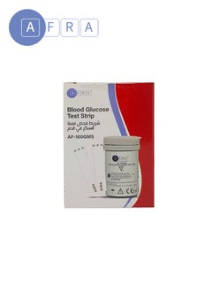 AFRA Glucose Test Strip AF-100GMS + Sterile Disposable Lancets AF-1000SDL Combo | Accurate Sugar Monitoring Kit  - Image 2