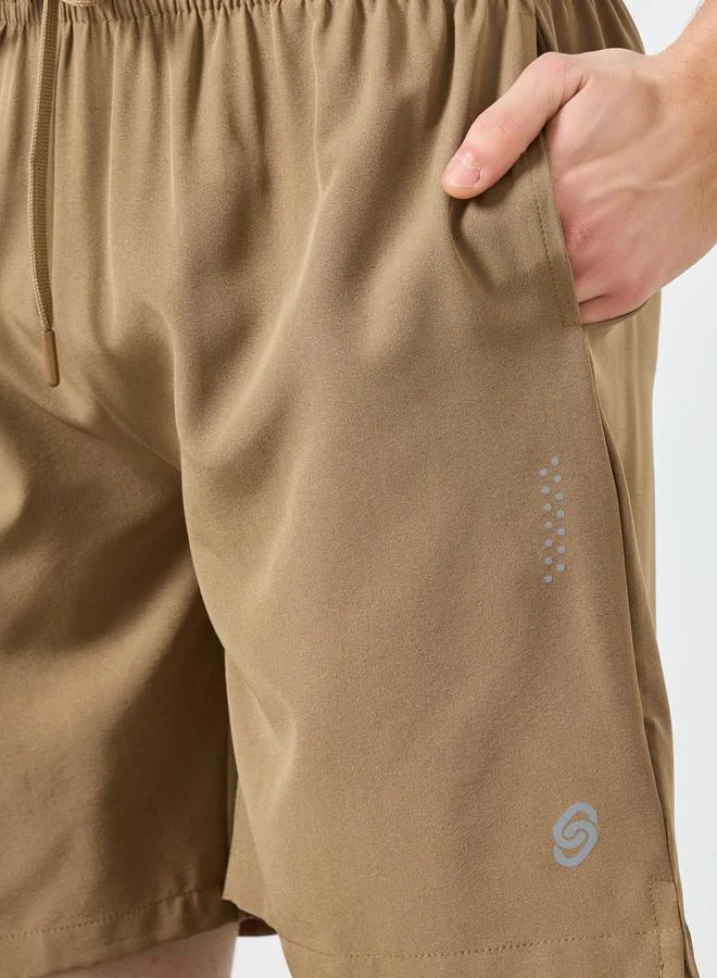 Styli  Men Regular Fit Training Shorts for Men | Best Price UAE
