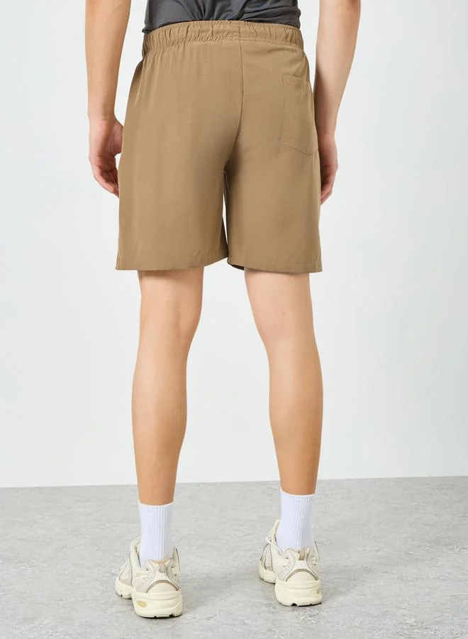 Styli  Men Regular Fit Training Shorts for Men | Best Price UAE