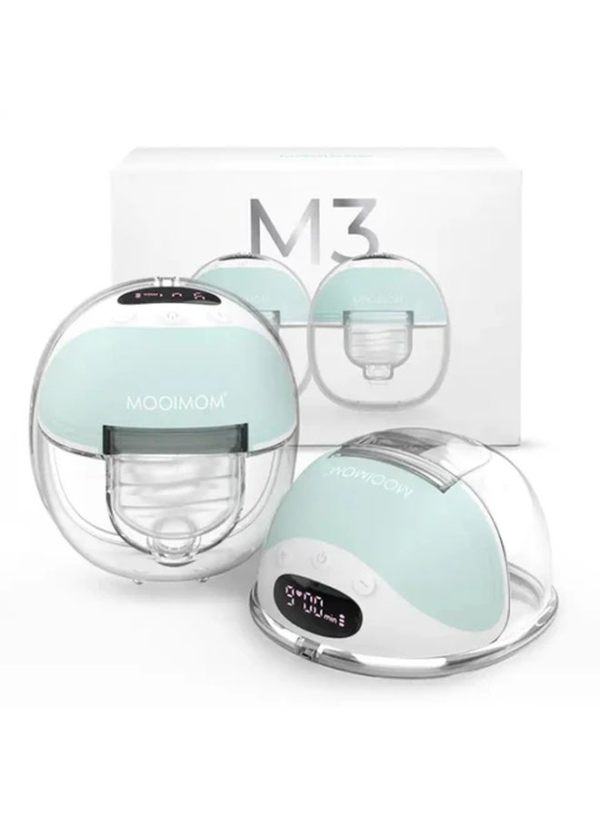 MOOIMOM Wireless Electric Breast Pump M3 (24mm 2 Pieces) - Image 1