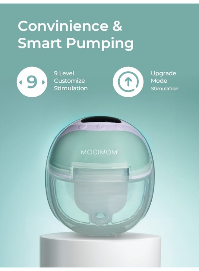 MOOIMOM Wireless Electric Breast Pump M3 (24mm 2 Pieces) - Image 2
