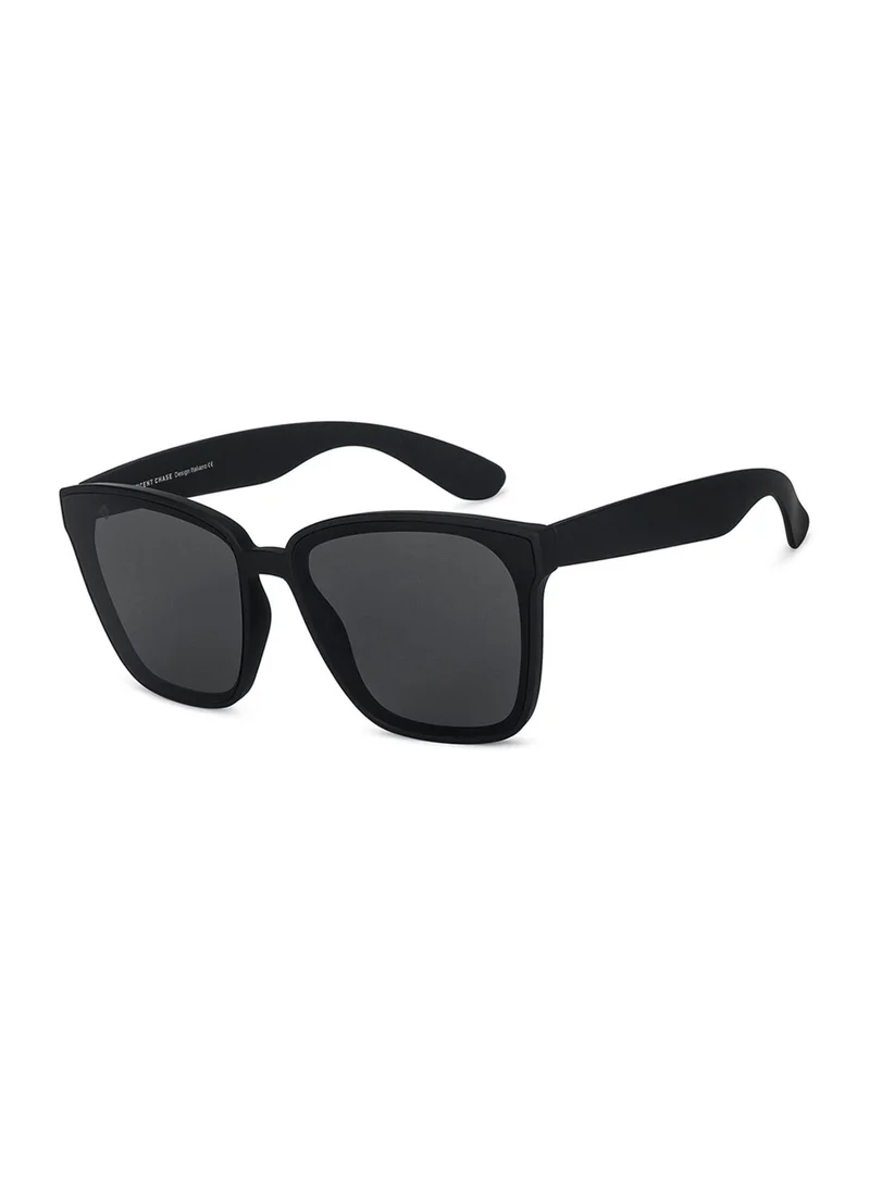 فينسينت تشيس Vincent Chase By Lenskart | Havana Full Rim Square Branded Latest and Stylish Sunglasses | Polarized and 100% UV Protected | For Men & Women | Large | VC S14526