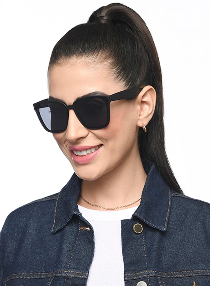 VINCENT CHASE Vincent Chase By Lenskart | Havana Full Rim Square Branded Latest and Stylish Sunglasses | Polarized and 100% UV Protected | For Men & Women | Large | VC S14526