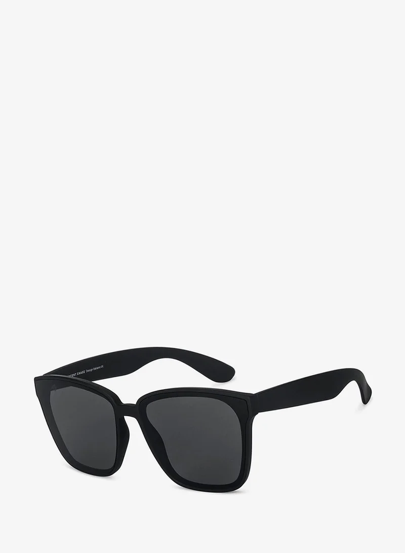 VINCENT CHASE Vincent Chase By Lenskart | Havana Full Rim Square Branded Latest and Stylish Sunglasses | Polarized and 100% UV Protected | For Men & Women | Large | VC S14526