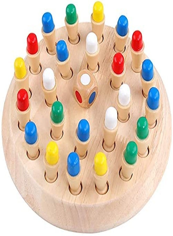 VikriDA Big Size Wooden Memory Chess Game | Fun Block Board Game for Kids & Adults | Memory Match Stick Chess Toy - Image 1