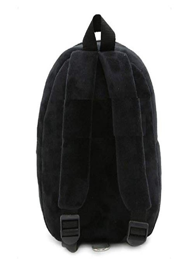 Black Hill Cute Kids Backpack Toddler Bag Plush Animal Cartoon Mini Travel Bag for Baby Girl Boy 1-6 Years (Black-Panda) - Image 4