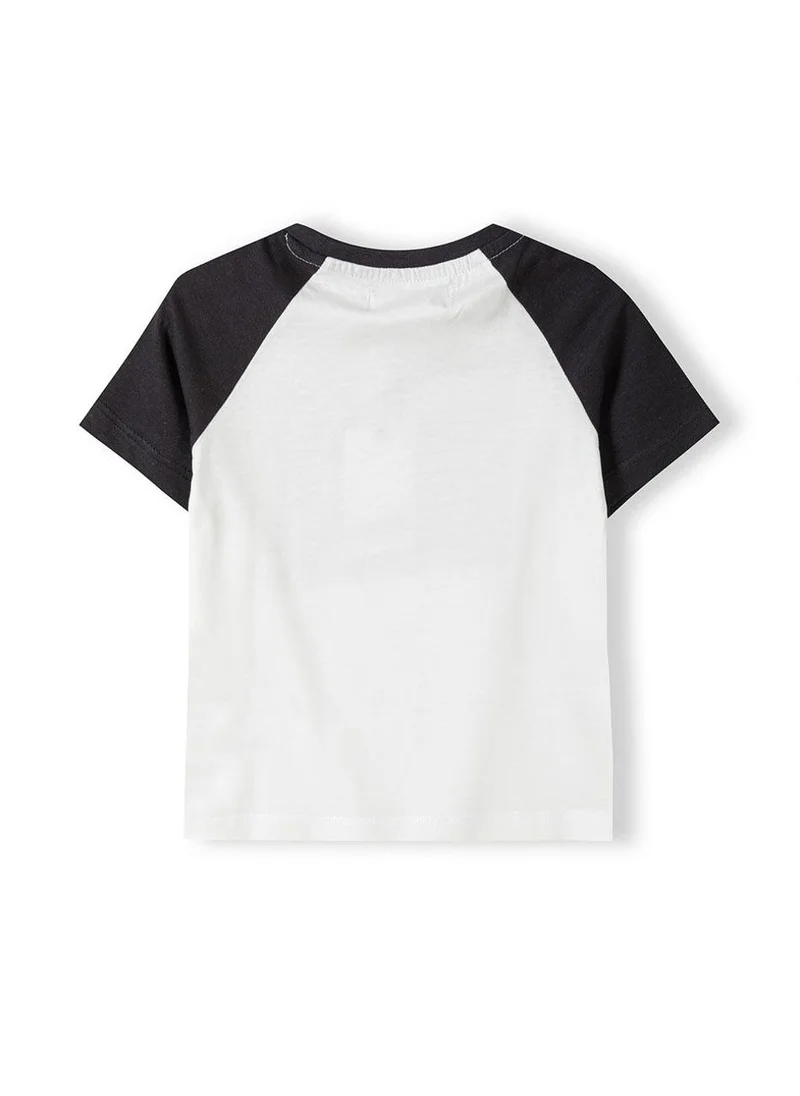 مينوتي Teen Boys Summer T-Shirt With Contrast Sleeves