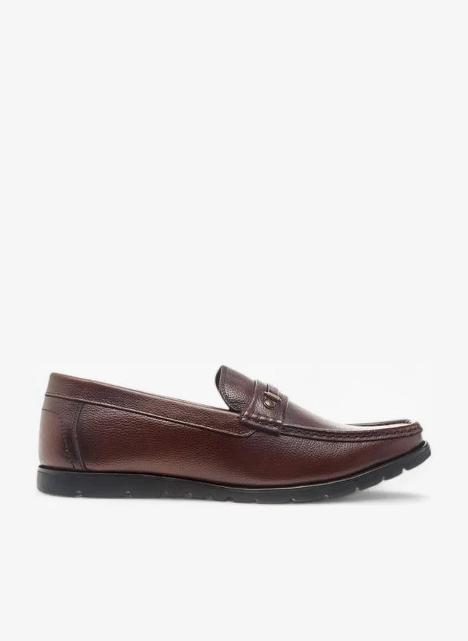 LBL by Shoexpress Textured Slip-On Moccasins