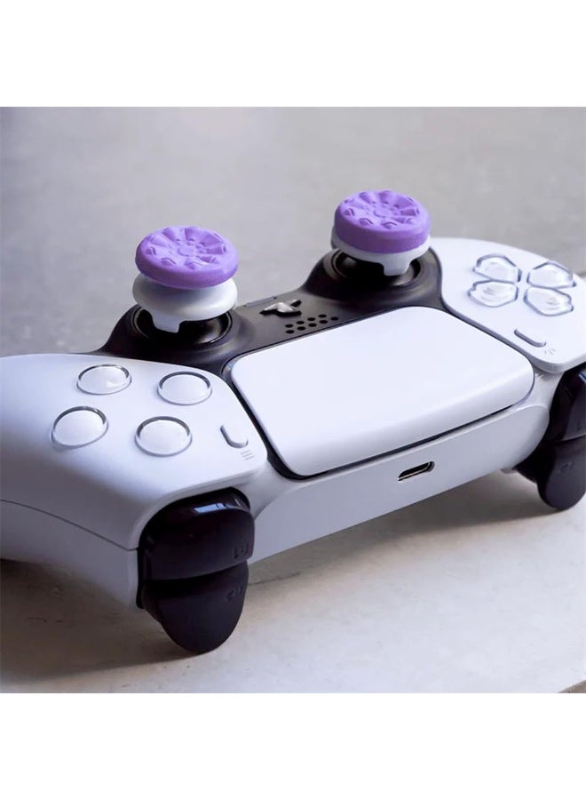 أغطية عصي التحكم عالية الأداء لـ PS4 و PS5 – أغطية مقابض ثلاثية الأبعاد مع عصا مرتفعة (10.0 ملم) وعصا متوسطة الارتفاع (6.5 ملم) لتعزيز الدقة والراحة - Image 2