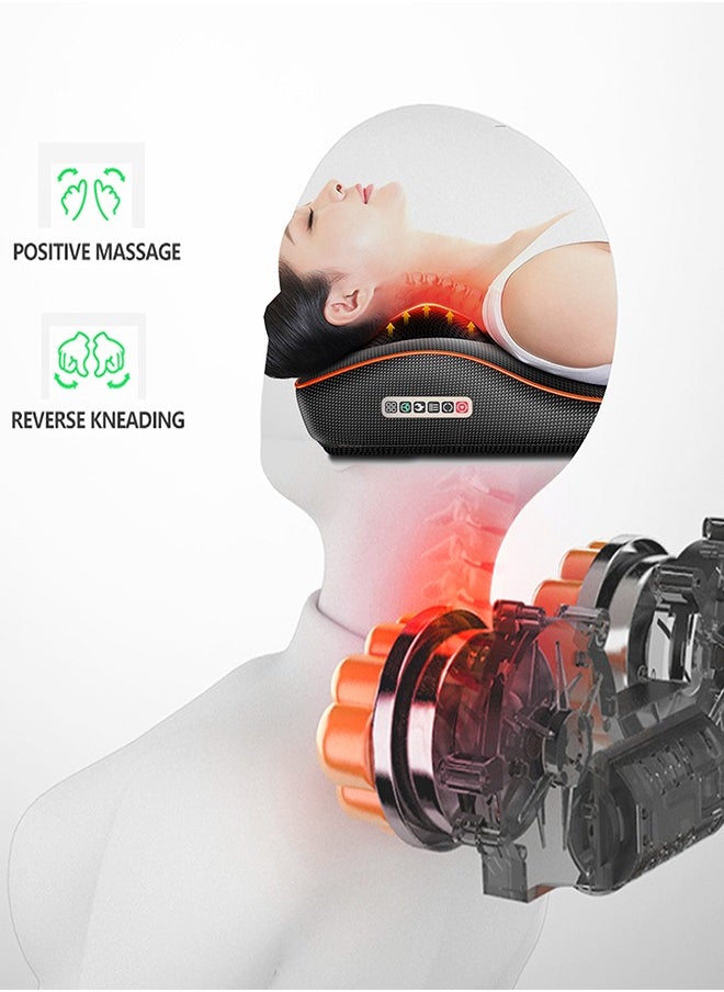 Toshonics Relaxpro Neck Massager With Heat, Adjustable Modes, Deep Tissue Therapy, Pain Relief, Muscle Relaxation, Portable, Shiatsu Massage, Ergonomic Design, Home & Office Use, Lightweight, Soothing Heat Function  - Image 4