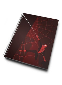 LIT Red Spider Man Hardcover Spiral Notebook  - Image 2