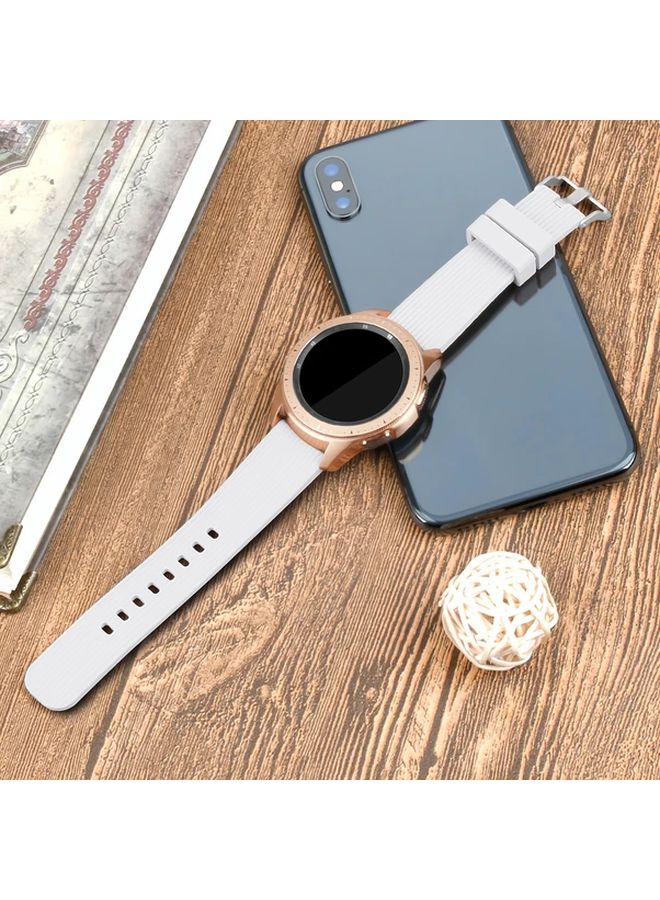 Khaki Rose Gold 20mm Sport Strap For Samsung Galaxy Watch Active 2 3 - Image 4