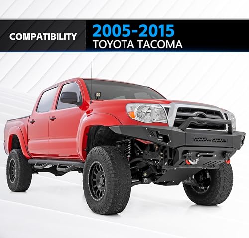 YZONA Ditch Hood Light Brackets Mounts APillar Lighting Bracket Auxiliary Offroad LED Pod Work Compatible with Toyota Tacoma 2005 2006 2007 2008 2009 2010 2011 2012 2013 2014 2015 2PCS Black - Image 3