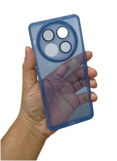 Generic Case for Xiaomi Redmi Note 14 Pro +, Ultra Slim Fit Soft TPU Corner Bumper Airbag Drop Protection Shockproof Anti-Scratch Crystal Phone Cover For Redmi Note 14 Pro Plus Blue  - Image 1