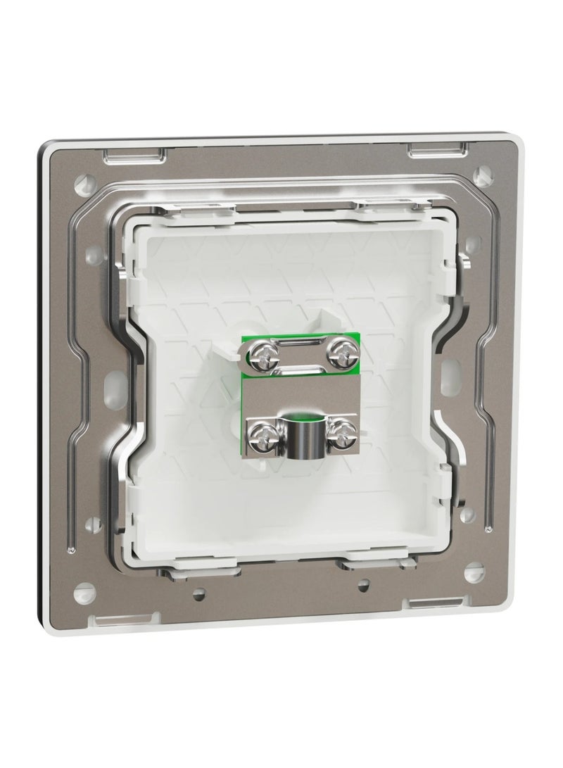 Schneider Electric Unica X TV Socket - Jet Black - Image 2