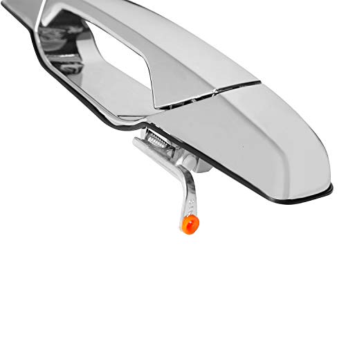 Gledewen Exterior Chrome Door Handle Front Right Passenger Side | for 2007-2013 Chevy Silverado Suburban Tahoe Avalanche, GMC Sierra Yukon, Cadillac Escalade | Replaces# 15915150, 22738722, 25960526, 80545 - Image 5