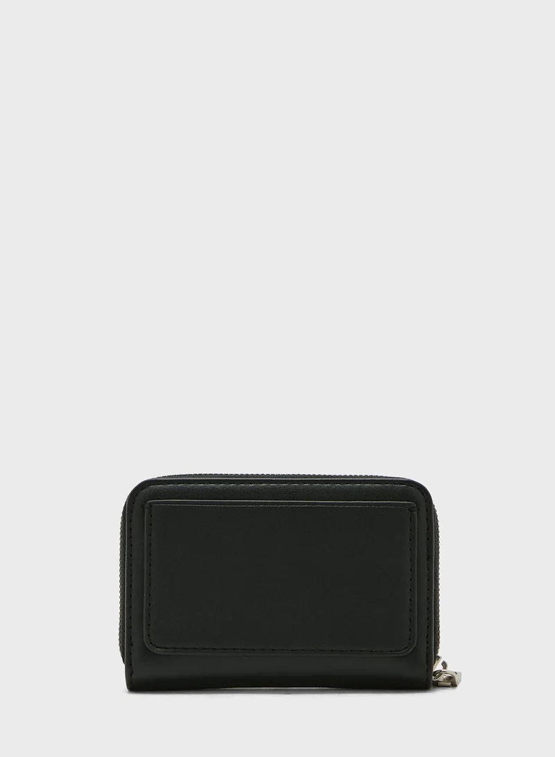 CALVIN KLEIN Monogram Detailed Wallet
