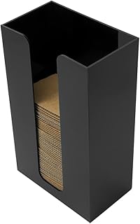 Restaurantware Restaurantware Restpresso 6 x 3.5 x 10 Inch Coffee Cup Sleeve Dispenser 1 Vertical Coffee Sleeve Holder - Holds Up To  - Image 1