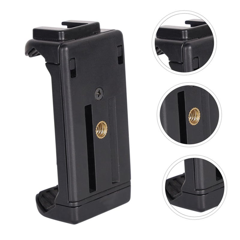 Universal Smartphone Gimbal Mount 2Pcs Black Phone Holder With 1 4 Inch Port - Image 3