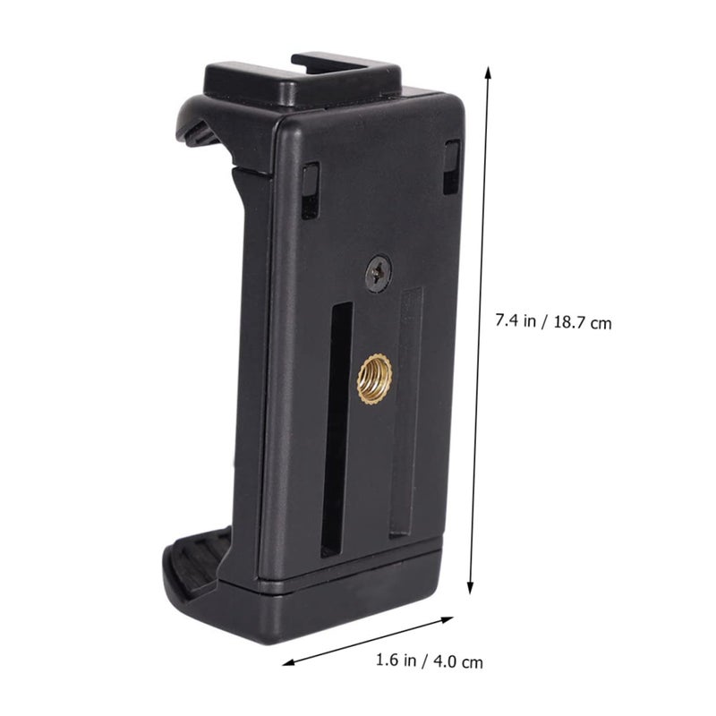 Universal Smartphone Gimbal Mount 2Pcs Black Phone Holder With 1 4 Inch Port - Image 5