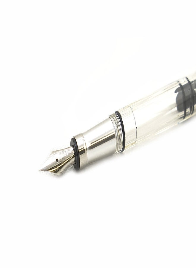 TWSBI Diamond 580AL Silver Fountain Pen nib EF - Image 2