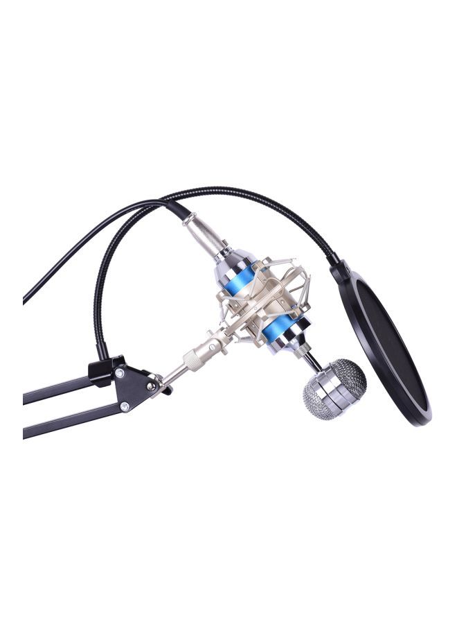 NIBEMINENT Professional Broadcasting Studio Recording Condenser Microphone Set I2693BL-A Black - Image 2