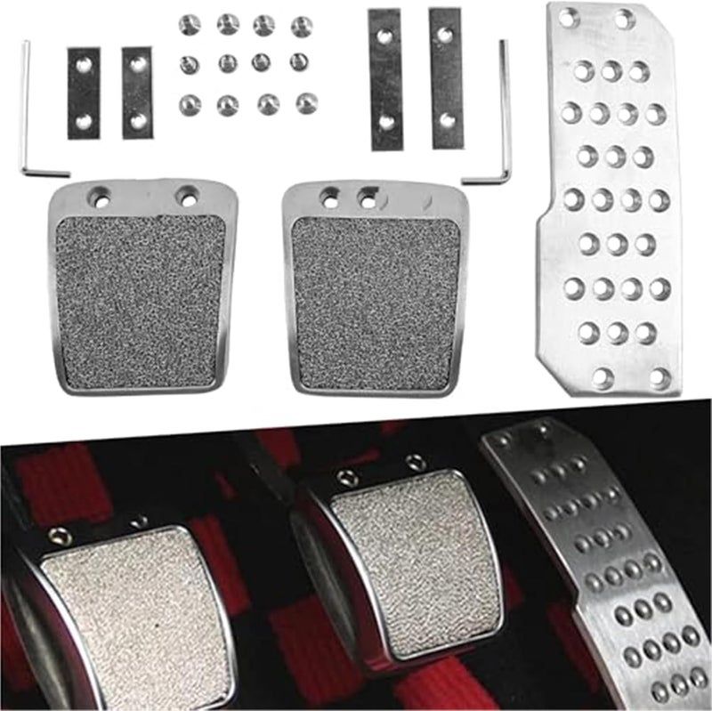 Yurefax Car Pedal Pad Set for Manual Transmission - Image 4