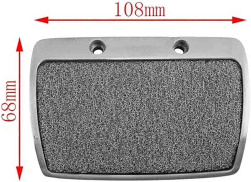 Yurefax Car Pedal Pad Set for Manual Transmission - Image 3