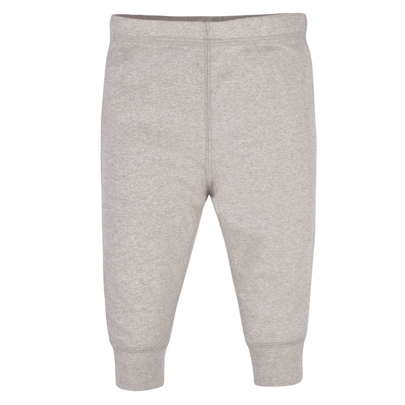 Gerber Baby Boys 4-Pack Pants Infant-and-Toddler-Bloomers, Gray Heather/Black, Newborn US - Image 3