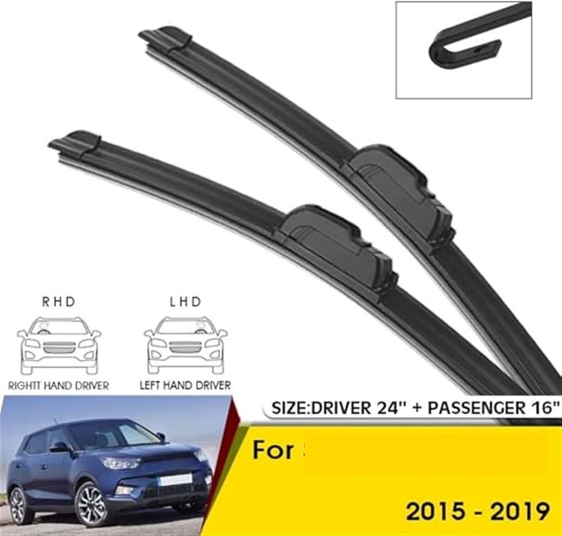 Wivplex Windshield Wiper Blades for Ssangyong Tivoli - Image 4