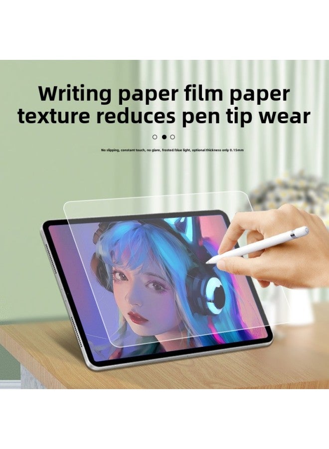Suitable For One Pad Pro12.1 Inch Writing Paper Flat Film PET Explosion-proof HD Blue TPU Water Gel Film-Color:Full Screen, Frosted Front Film Thickened Pet (die)-Dimensions:Oneplus Padpro( 12.1inch ) - Image 3