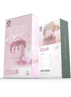 GREEN LION Queen's Mini Bag Style True Wireless Earbuds, JL6983 Chipset, Bluetooth Version 5.3, Up to 15 m Bluetooth Range, 5 Hours Playtime, Up to 16 Hours with Charging Case, 300 mAh Charging Case Battery, IPX4 Water Resistance Level - Light Pink  - Image 4