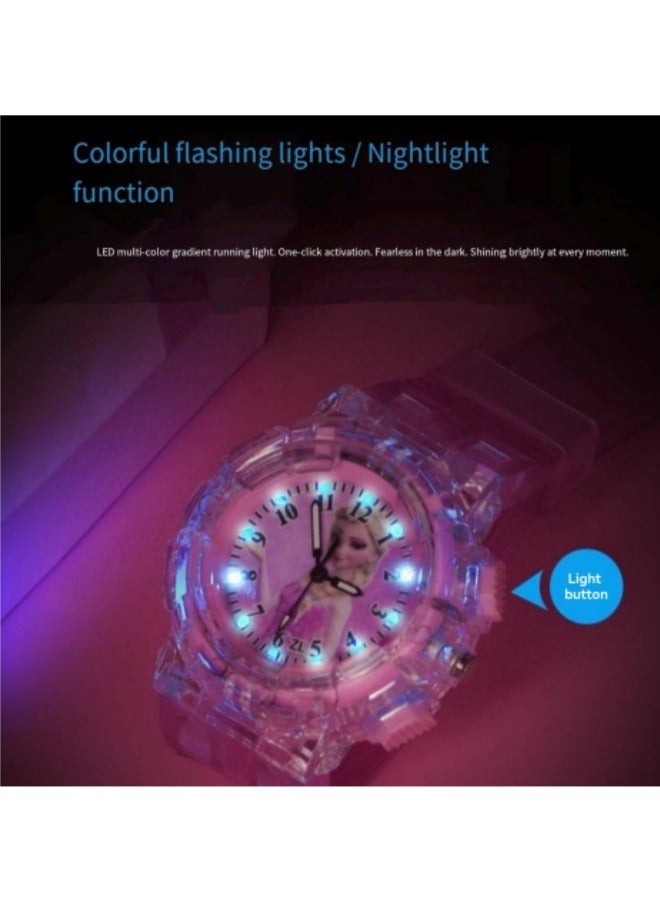 Children's Luminous LED Watch Pink  - Image 2