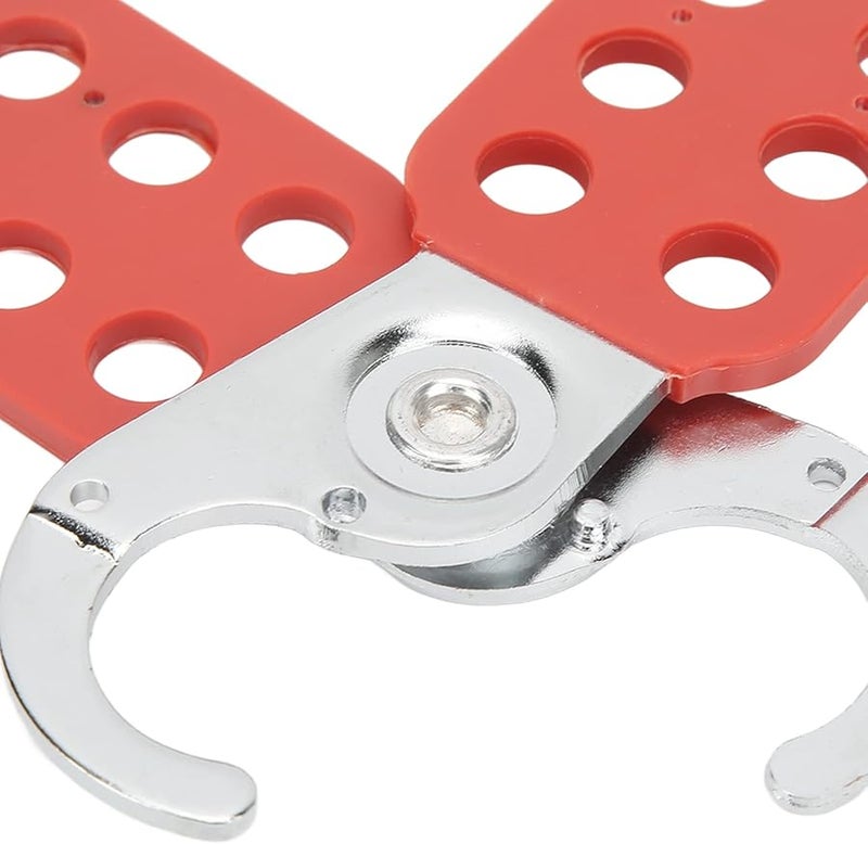 6Pcs Lockout Hasp Set 6 Hole Tamper Proof Safety Lockout Tagout for Industrial Electrical Chemical - Image 5