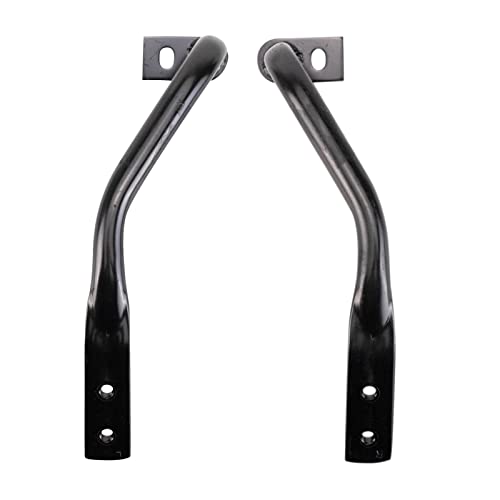 TRQ Front Bumper Bracket Set Compatible with 2007-2013 Chevrolet Silverado 1500 GMC Sierra 1500 GM1042107 GM1043107 - Image 1
