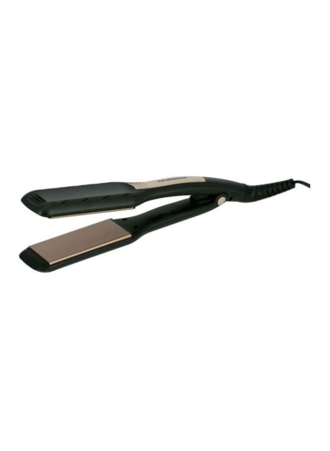Olsenmark Professional Hair Straightener Black/Gold - Image 2