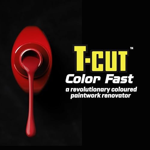 T-Cut أحمر داكن مزيل للخدوش، مُجدد طلاء سريع الألوان، 13 لون متاح، 17 أونصة سائلة - Image 4