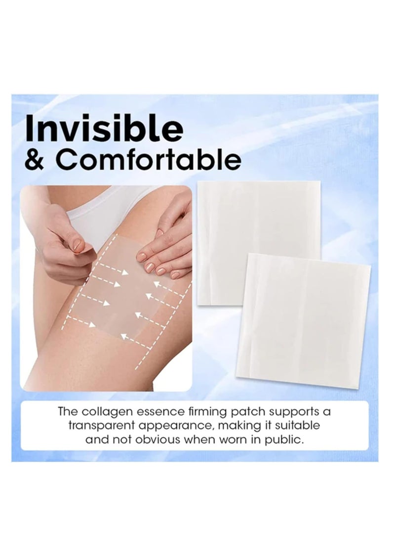 ماركة غير محددة Collagen Essence Firming Patches for Legs - Tightening and Lifting Tape to Reduce Fine Lines and Wrinkles, Anti-Cellulite Skin Firming Stickers (30 Pcs)  - Image 5