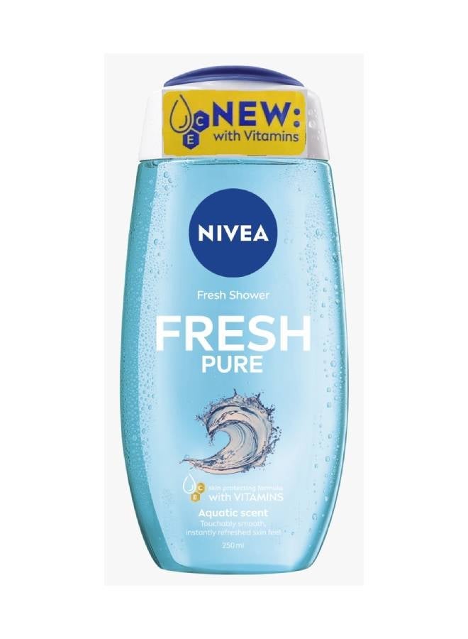 Nivea Fresh Pure Shower Gel 250ml ( Pack of 2 ) - Image 2