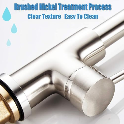 FEELING MALL 304 Stainless Steel Flexible Sink Bathroom Basin Water Tap Faucet - Image 5