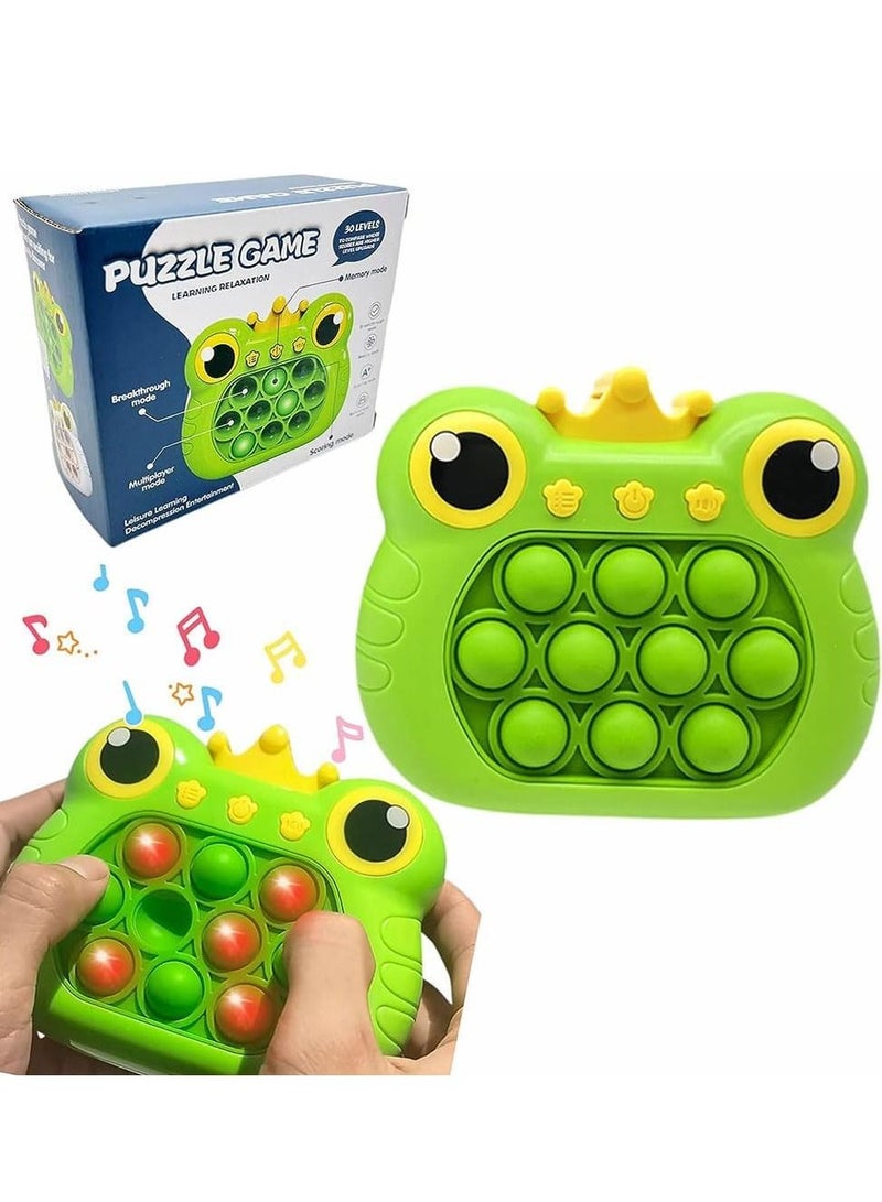 Cool Baby Pop Pro Rapid Push Puzzle Game Machine Pop Fidget Mind Chellenge Break Through Toys (Green) - Image 1