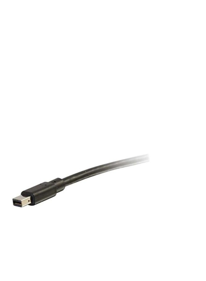 كابل Mini-DisplayPort/Thunderbolt إلى DisplayPort Monitor بطول 1 متر باللون الأسود - Image 2