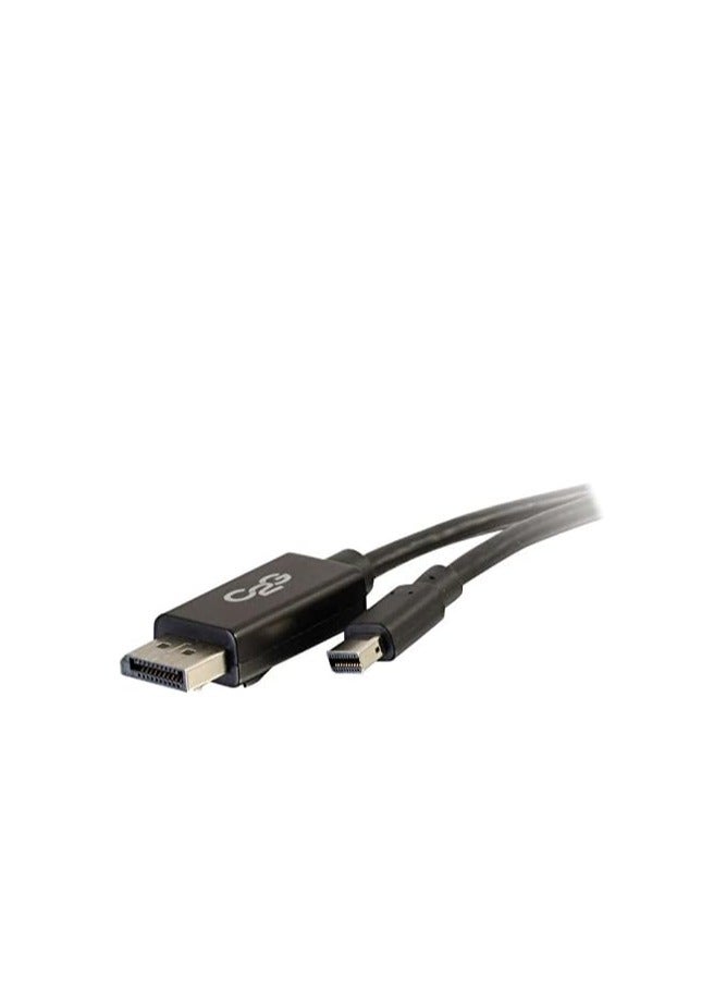 كابل Mini-DisplayPort/Thunderbolt إلى DisplayPort Monitor بطول 1 متر باللون الأسود - Image 4