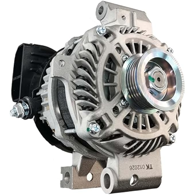 New High Output Alternator Compatible With Mazda 3 2.5L 2010-2011,Mazda 6 2.3L 2006-2008, Mazda 6 2.5L 2009-2013,Mazda MX-5 MIATA 2.0L 2006-2008,Replace OE:11168,A2TJ0391 - Image 1
