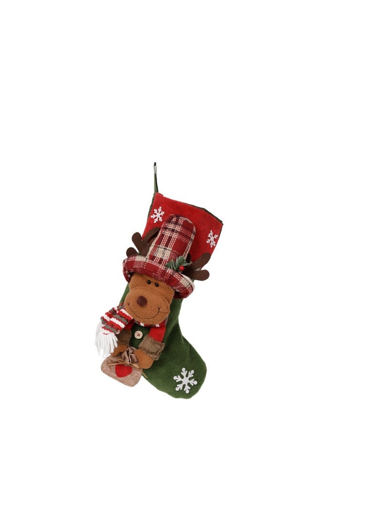 xozgdovg Holiday toy sock decorations