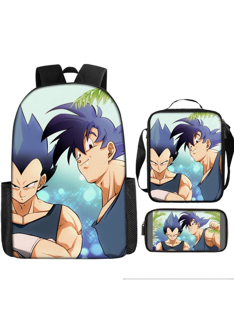 Schoolbags are available for students and adults for sports - Dragon Ball-T13-D - 406  - Image 1