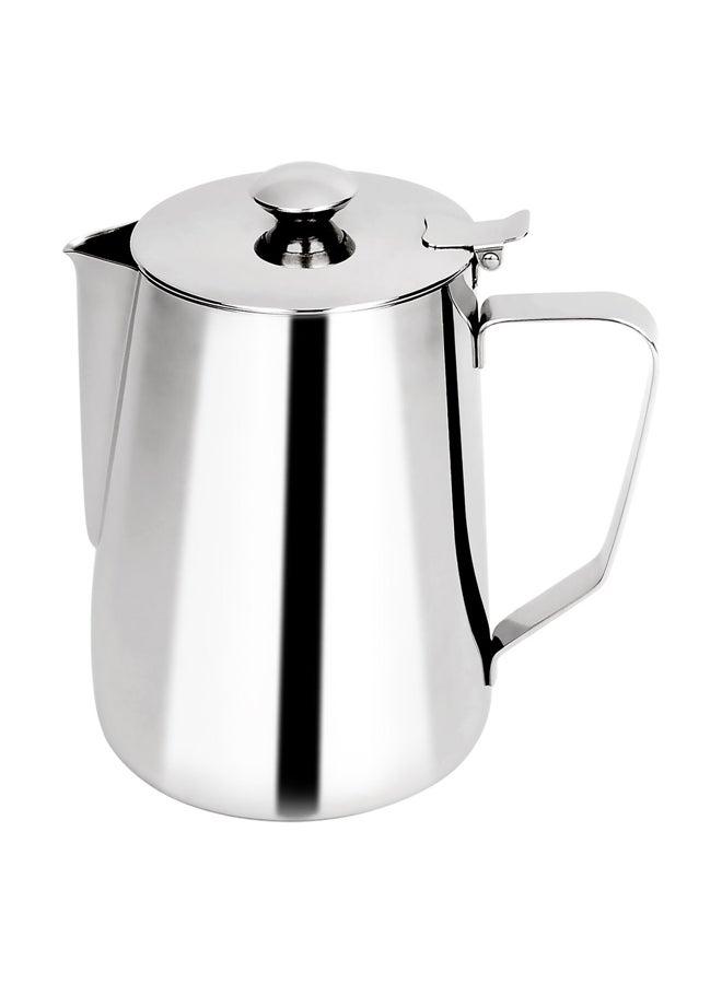AL SANIDI Stainless steel milk pot, Coffee pot, Silver, 1300 ml - Image 3