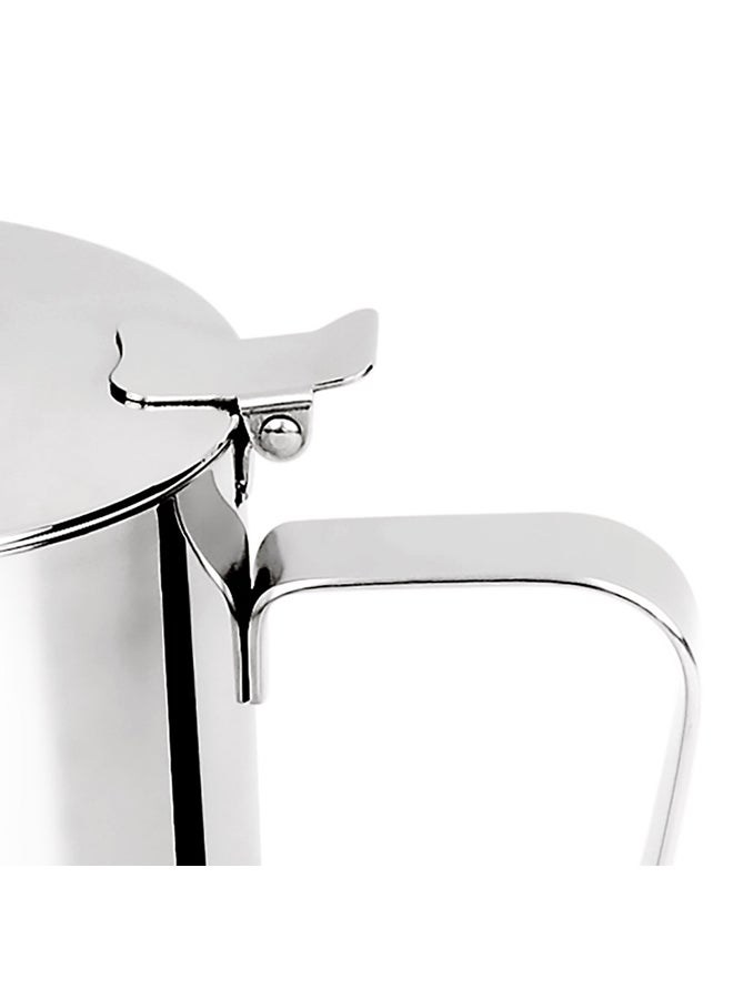 AL SANIDI Stainless steel milk pot, Coffee pot, Silver, 1300 ml - Image 4